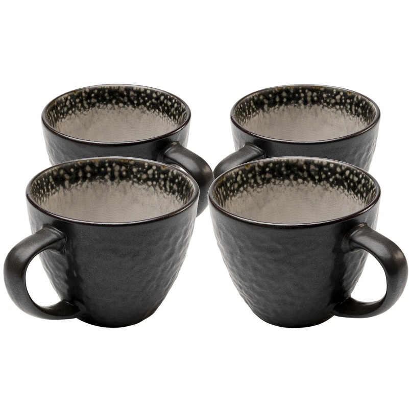 Mug Soho grey (4/set) Kare Design