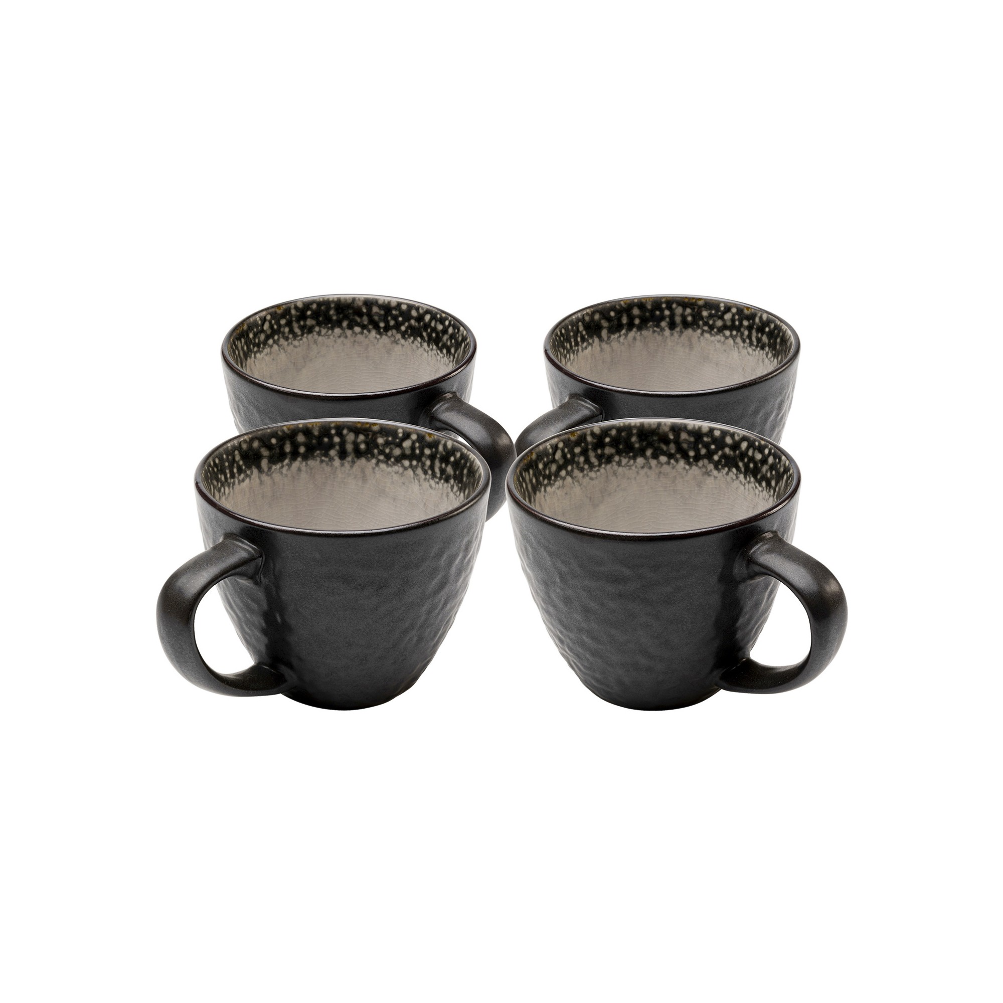 Mugs Soho gris set de 4 Kare Design
