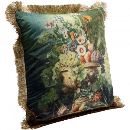 Cushion Fringe romantic bouquet Kare Design