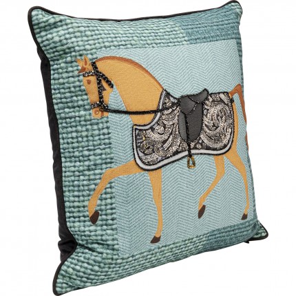 Cushion horse blue Kare Design