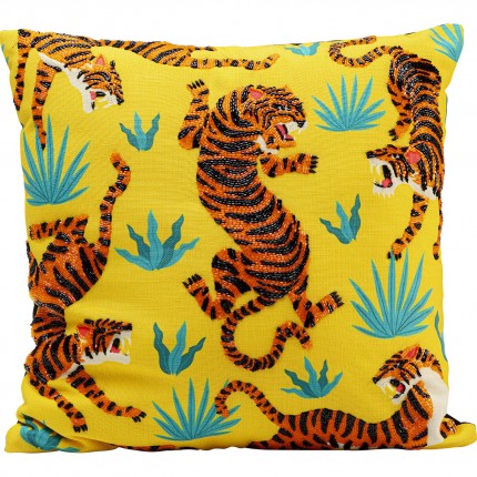 Cushion tigers yellow Kare Design