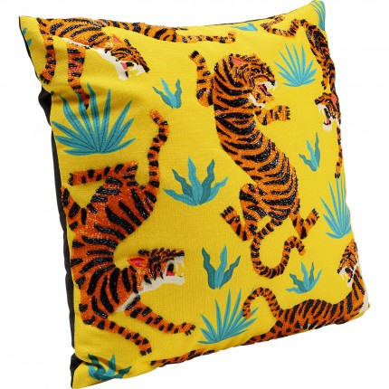 Cushion tigers yellow Kare Design