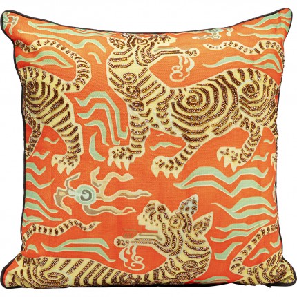 Cushion tigers orange Kare Design
