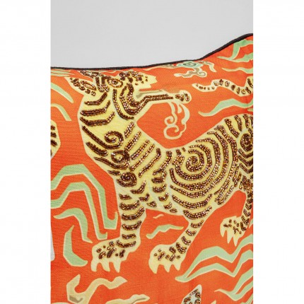 Cushion tigers orange Kare Design