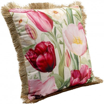 Cushion Fringe tulips Kare Design
