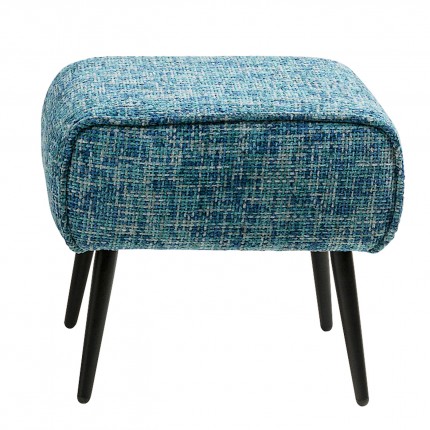 Repose-pieds Arne bleu Kare Design