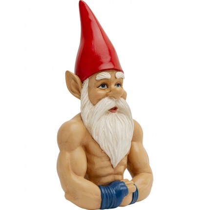 Déco nain musclé 32cm Kare Design