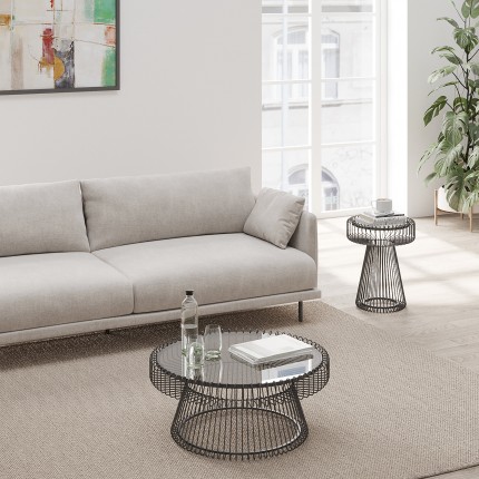 Side Table Lisboa Ø38cm black Kare Design