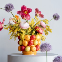 Vase fruit 20cm Kare Design