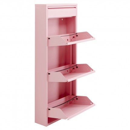 Shoe Container Caruso pink 3+1 drawers Kare Design