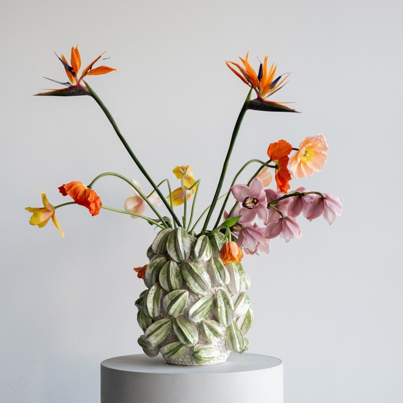Stoneware vase - Carambola - Kare Design