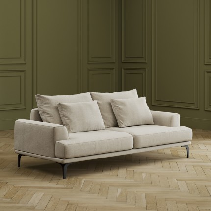 Sofa Napoli 3-Seater cream Kare Design
