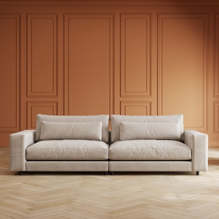 Sofa Imola 3-Seater cream Kare Design