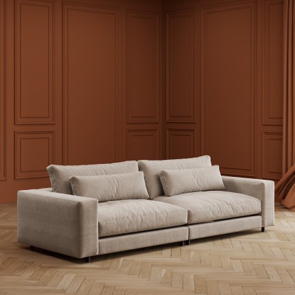 Sofa Imola 3-Seater cream Kare Design