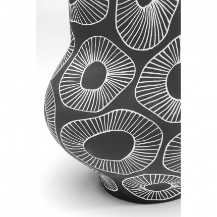 Vase anemone 33cm grey Kare Design