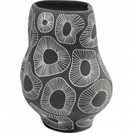 Vase anemone 33cm grey Kare Design