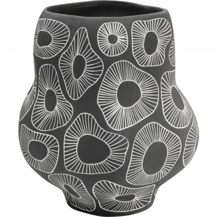 Vase anemone 33cm grey Kare Design