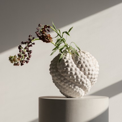Vase anemone 37cm white Kare Design