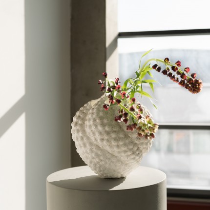 Vase anemone 37cm white Kare Design