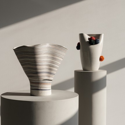 Vase Pomoli 24cm Kare Design