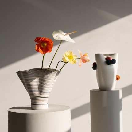 Vase Pomoli 24cm Kare Design