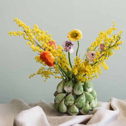 Vase figues vertes 15cm Kare Design