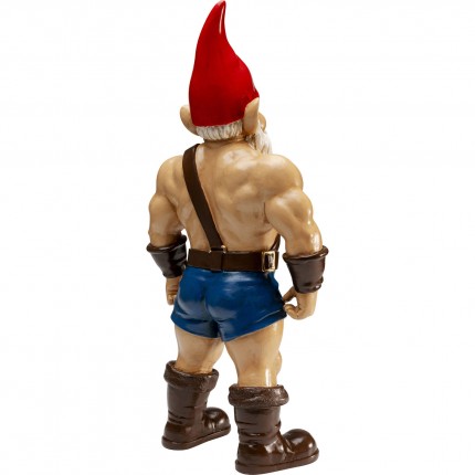 Déco nain musclé 60cm Kare Design