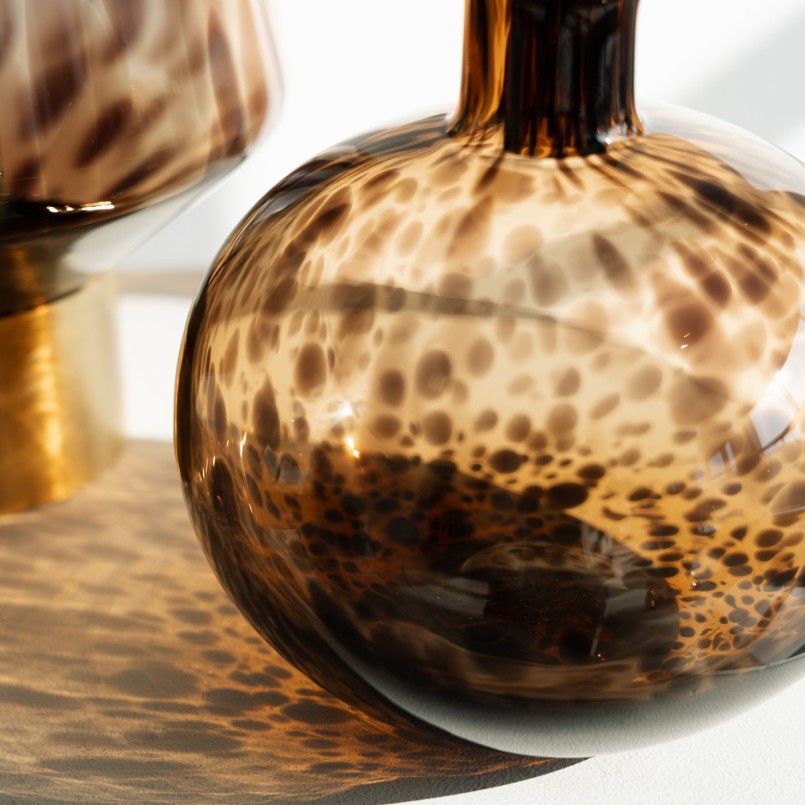 Carafe en verre marron - Caramel - Kare Design