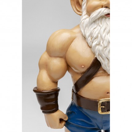 Déco nain musclé 60cm Kare Design