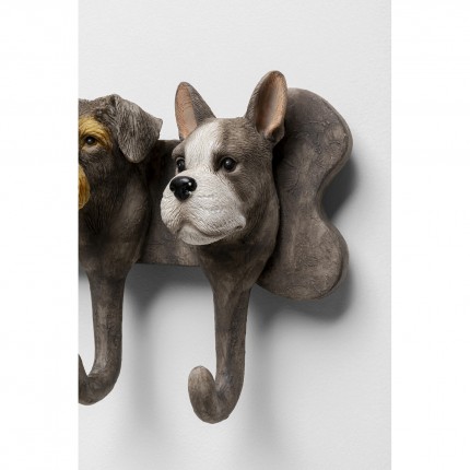 Wall Coat Rack dogs 31cm Kare Design