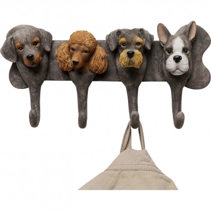 Wall Coat Rack dogs 31cm Kare Design