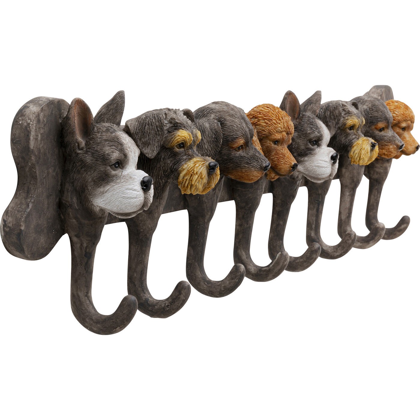 Portemanteau mural chiens 69cm Kare Design