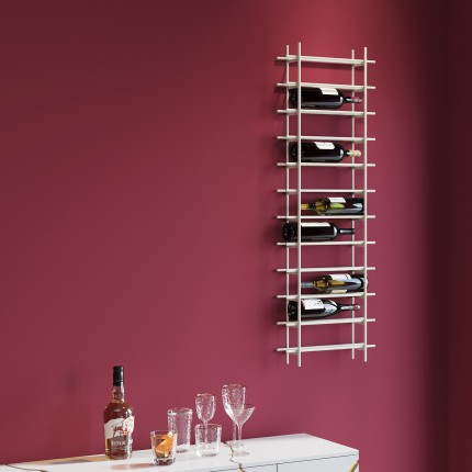 Wall Wine Shelf Cape Town 136cm beige Kare Design