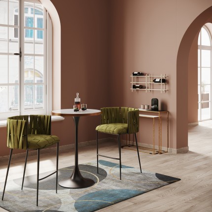 Wall Wine Shelf Cape Town 34cm beige Kare Design