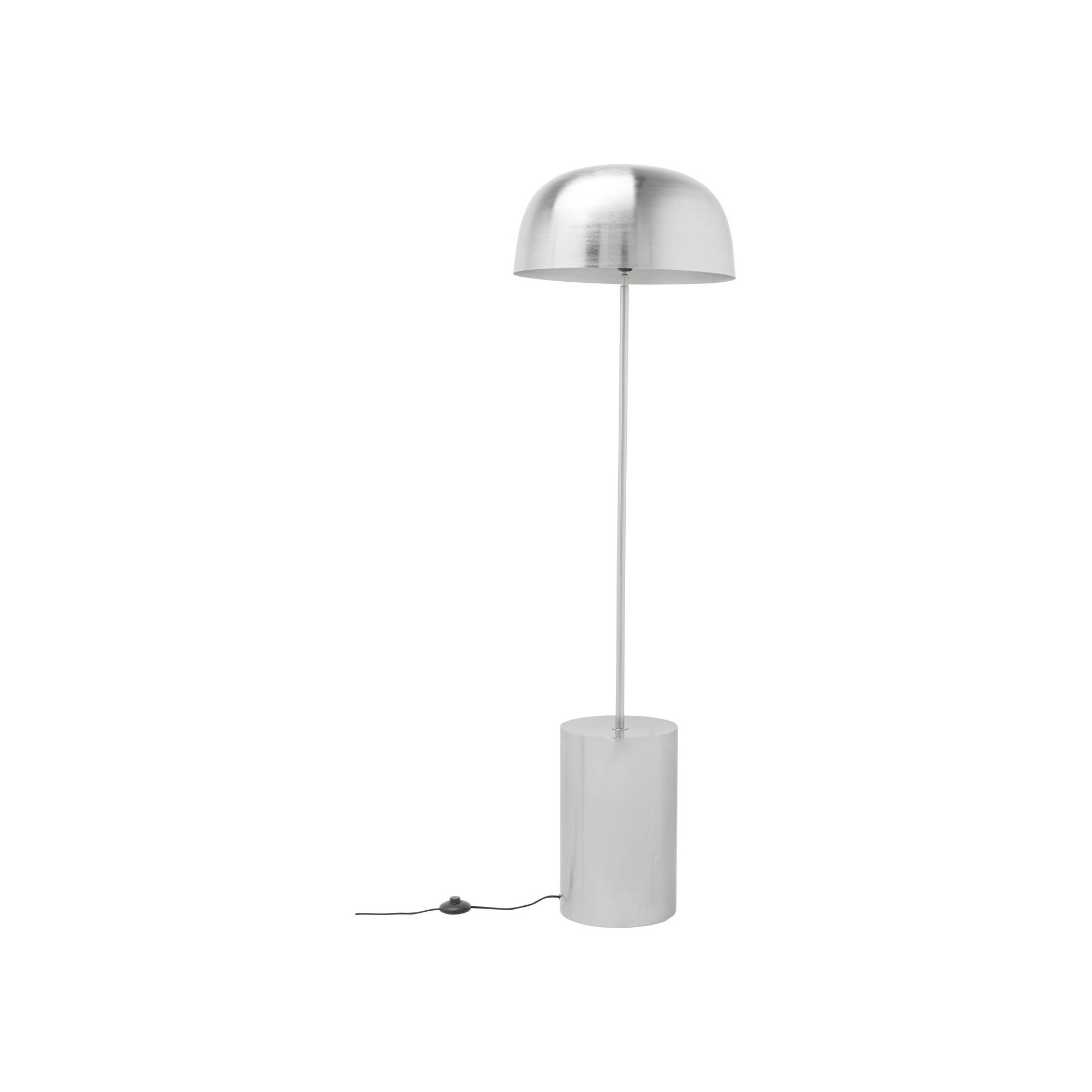 Lampadaire Loungy chromé 160cm
