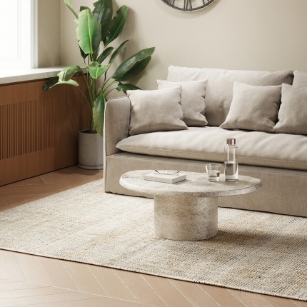 Sofa Boheme 3-seater cream Kare Design