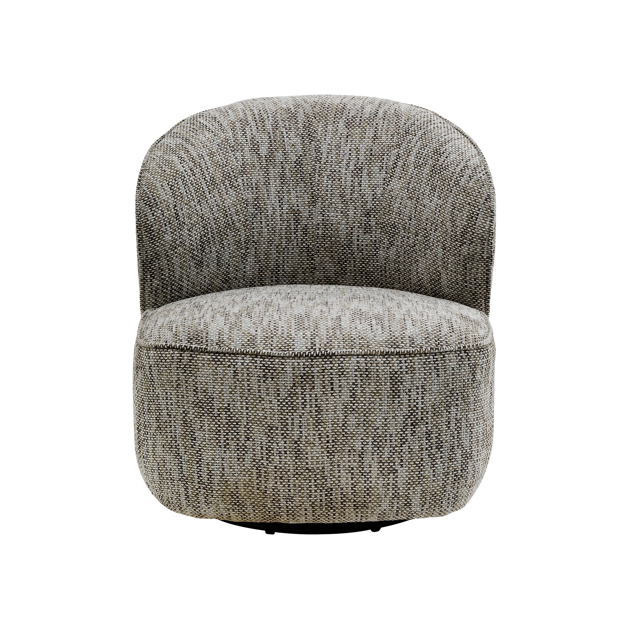 Fauteuil pivotant Ellie gris Kare Design