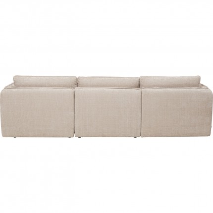 Corner Sofa Karma right cream Kare Design