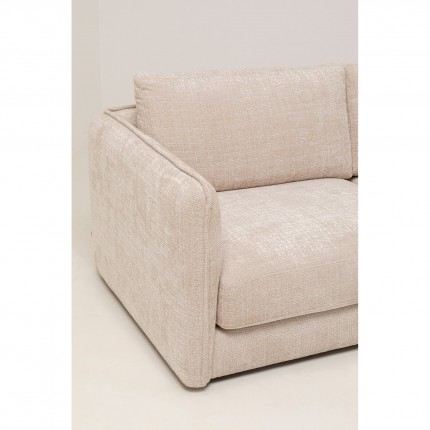 Corner Sofa Karma right cream Kare Design