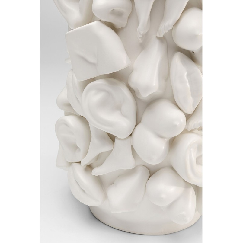 Vase Body Parts blanc 36cm