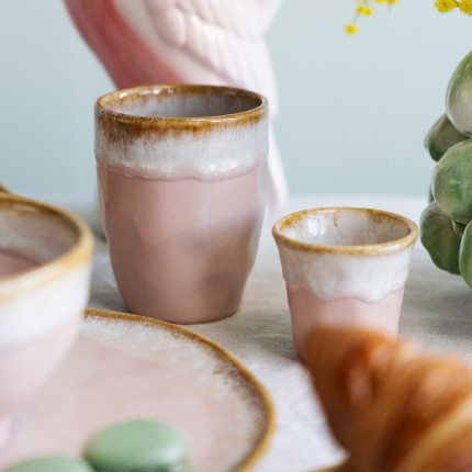 Tasses Nala roses set de 4 Kare Design