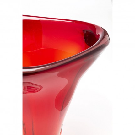 Vase Salut 36cm red Kare Design