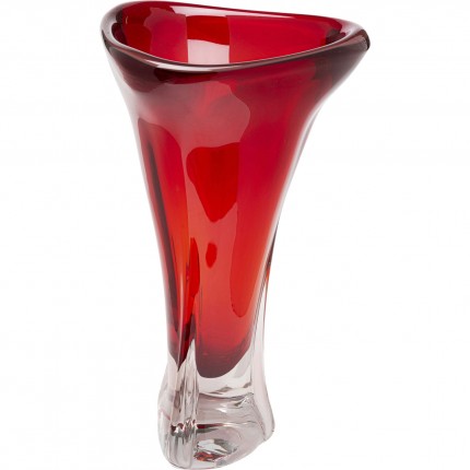 Vase Salut 36cm red Kare Design