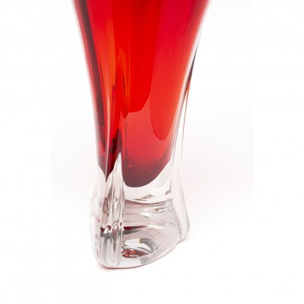 Vase Salut 36cm red Kare Design