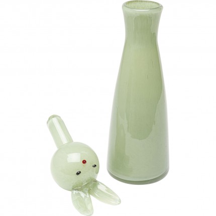Vase Toja lapin 41cm vert Kare Design