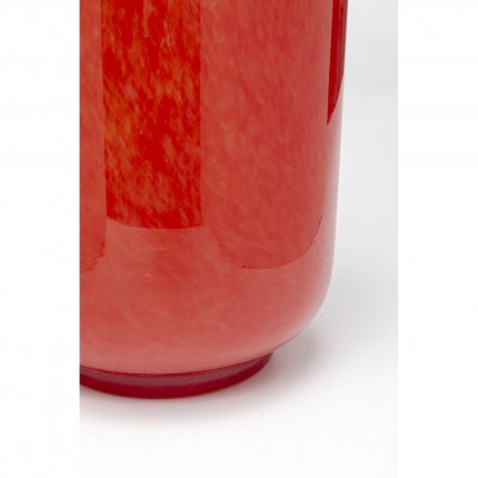 Vase Salut 36cm rouge à hanses Kare Design