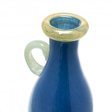 Vase Sina 32cm blue Kare Design