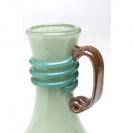 Vase Sina 25cm vert à hanse Kare Design