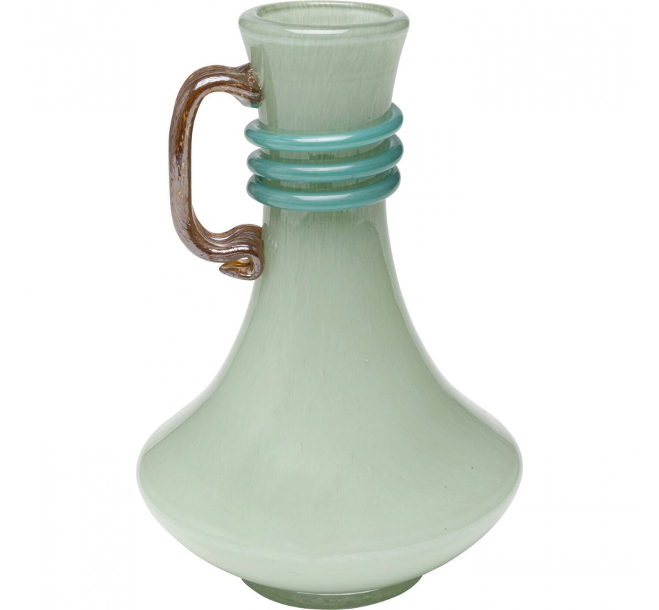 Vase Sina 25cm vert à hanse Kare Design Vase Sina 25cm vert à hanse Kare Design