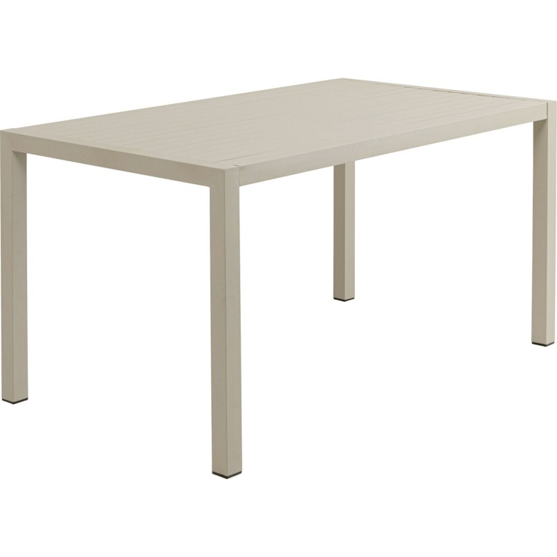Table Madagascar gris 80x140cm